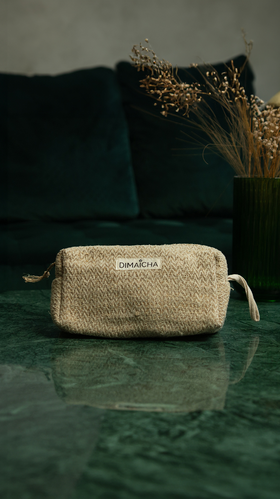 Hemp Pouch Beige