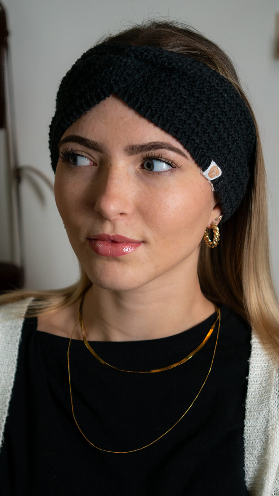 Kezia Headband Black